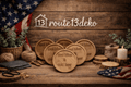 6x Holzuntersetzer mit Spruch - cool bikes&cold beer - route13deko